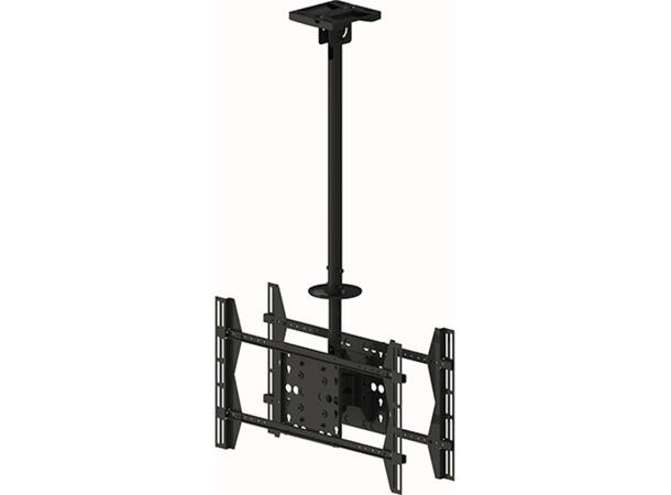 Multibrackets Public Ceilingmount Large Back to Back Black 3000 