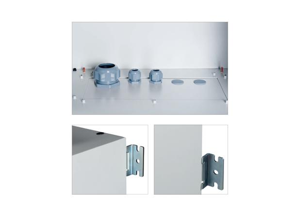 Lande SAFEbox IP55 Indoor 16U W600xD600xH841 | Grey | 100kg | 19" 