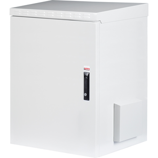 Lande SAFEbox Outdoor series 20U B600xD600xH1068 | Gr&#229; | 100kg | 19&quot;