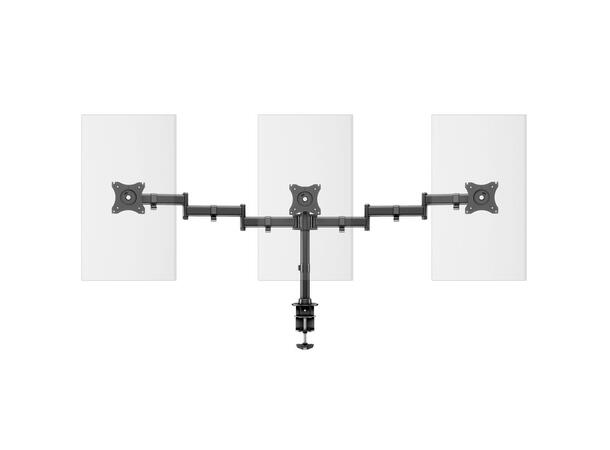 Multibrackets Deskmount Basic Triple 