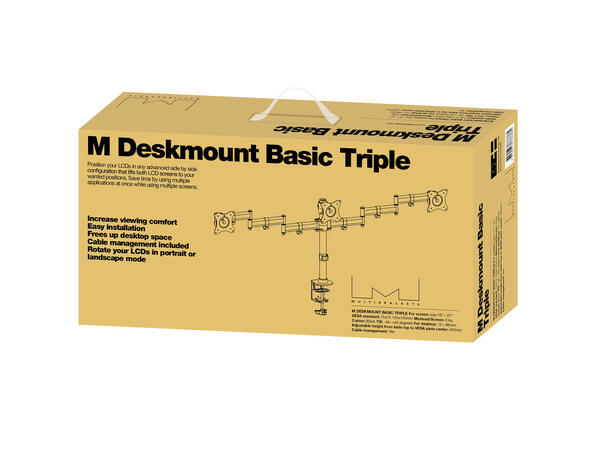 Multibrackets Deskmount Basic Triple 