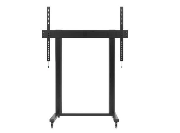 Multibrackets Gulvtralle 210 Dual Svart, 150kg,VESA 1700x1200, 70-110" 