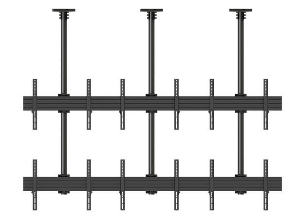 Multibrackets Pro takfeste MBC3X2U 600x400, 180 Kg, 58-315cm, 6 x 40-65" 