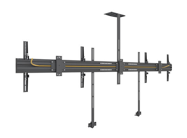 Multibrackets Veggfeste konferanse 2x75" 600x400, 140Kg, videokonferanse pakke 