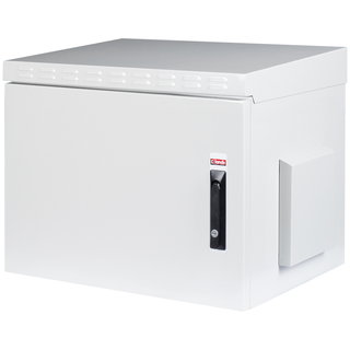 Lande SAFEbox Outdoor series 9U B600xD450xH579 | Gr&#229; | 100kg | 19&quot;