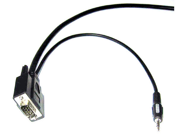 LinkIT SVGA/XGA cable M-M w/audio 3m AWG 28 1920x1200@60Hz 