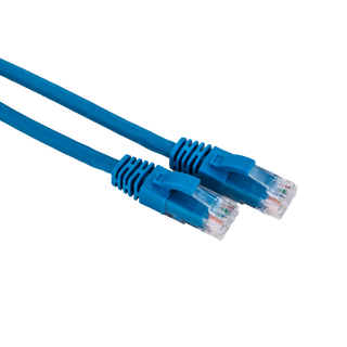 LinkIT U/UTP Patch Cat6 blue 0.3m AWG 24 | LSZH | Snagless