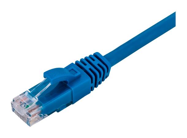 LinkIT U/UTP Patch Cat6 blue 0.3m AWG 24 | LSZH | Snagless 