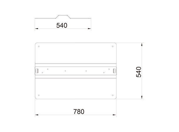 Multibrackets Floorbase Pro OM55N-D 