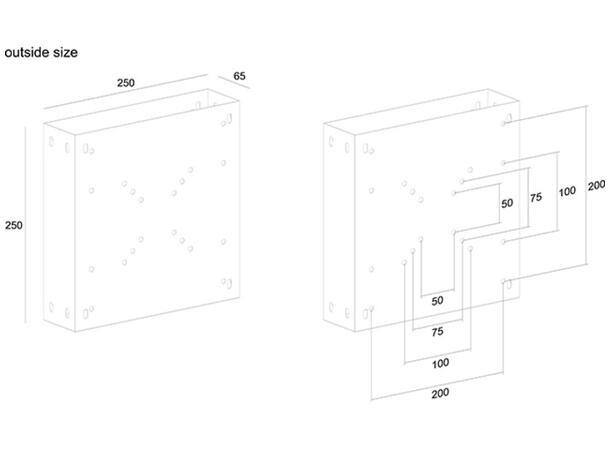 Multibrackets PC/ Digital Signage Box 