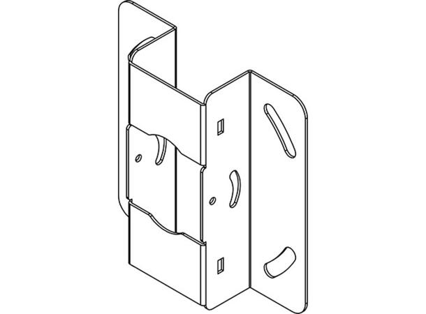 Multibrackets Projektor takfest 60-100cm Hvit, Maks 10Kg 