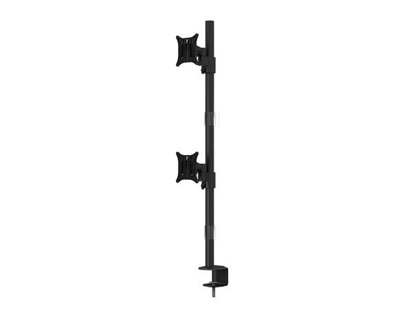 Multibrackets VESA Deskmount Officeline Dual Vertical Black 