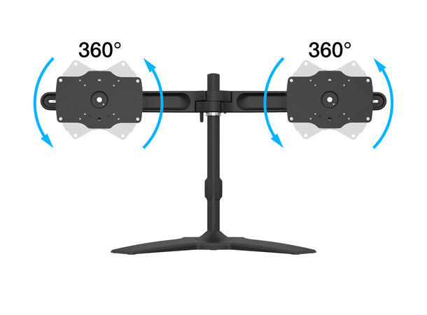 Multibrackets VESA Desktopmount Dual Sta nd 24"-32" 