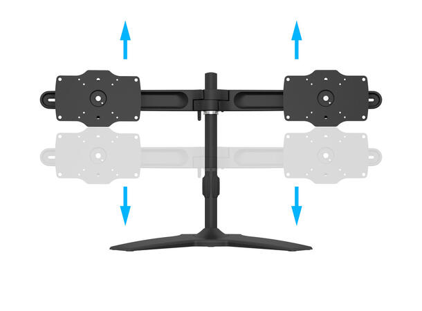 Multibrackets VESA Desktopmount Dual Sta nd 24"-32" 