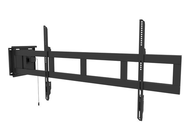 Multibrackets Veggfeste svingarm 180 XL Sort, Vesa 800x600, maks 125kg, 70-84" 