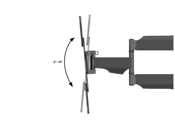 Multibrackets Takfeste Pro MBC1F Svart, 30Kg, VESA 400x400, 58-154 cm 