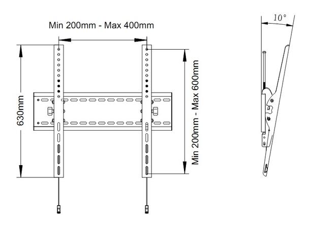 Multibrackets Universal Tilt Wallmount S D MAX 800x600 