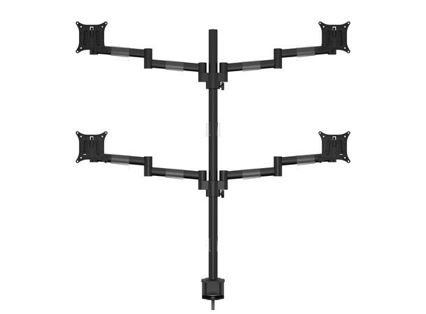 Multibrackets VESA Deskmount Officeline Quad Black 