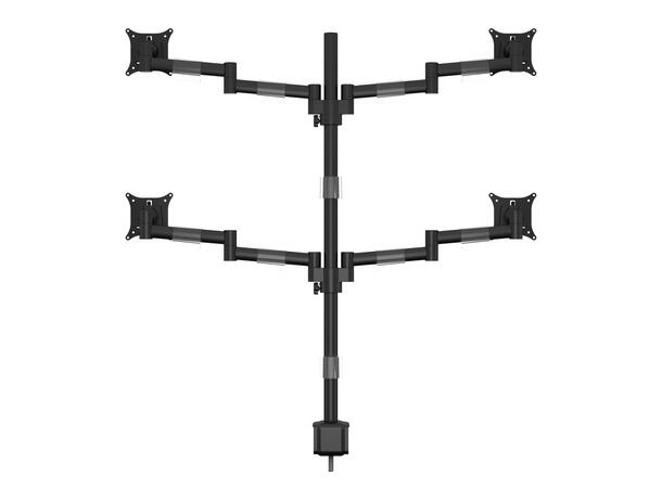 Multibrackets VESA Deskmount Officeline Quad Black 