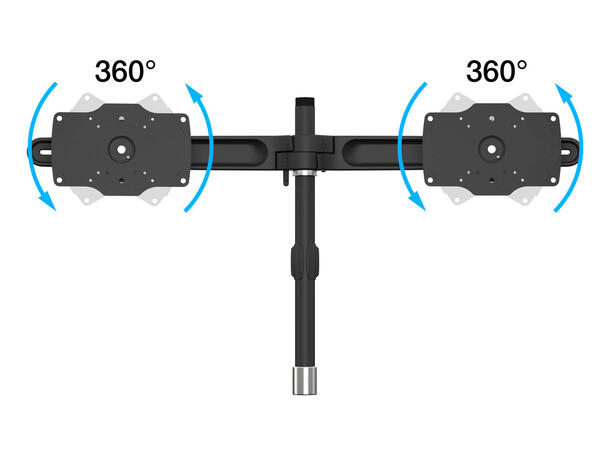 Multibrackets VESA Desktopmount Dual Sta nd 24"-32" Expansion Kit 