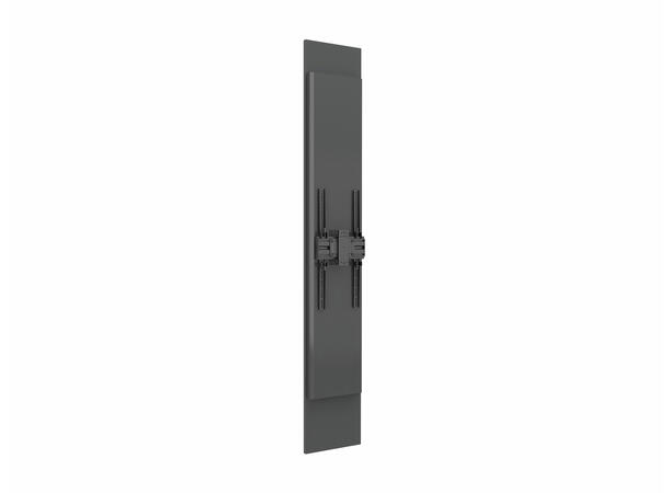 Multibrackets Wallmount Pro MBSTH1UP 200 x600 Fixed Black 