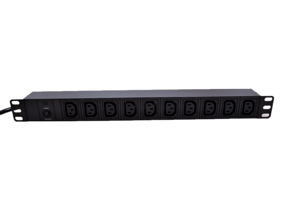 LinkIT 19" PDU C14 - 10xC13 2m C14 2500W 10A Overload protection 