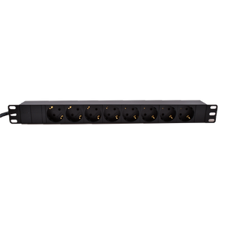 LinkIT 19&quot; Str&#248;mskinne 8xCEE 7/4 5m CEE 7/7 | wo/bryter | 16A | 3600W