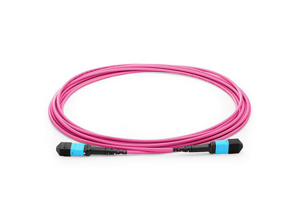 LinkIT MTP/MPO-B OM4 12core Ver. B | Female-Female | LSZH | Magenta 