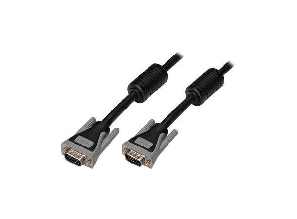 LinkIT SVGA/XGA CABLE M-M Black 20 m AWG 28 1440x900@60Hz with ferrite 