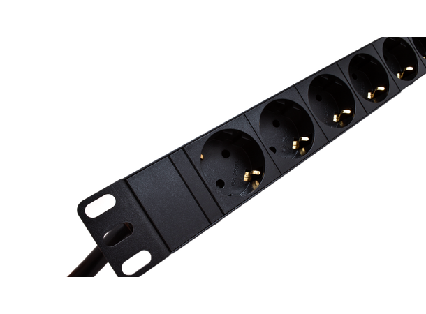 LinkIT 19" PDU 9xCEE 1U| without switch| 16A| 3600W. 