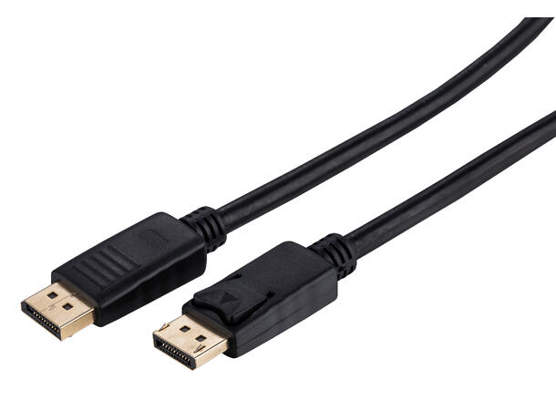 LinkIT DisplayPort Cable LSZH 1M 4K@60Hz | 28 AWG | Black | ver.1.2 |LSZH 