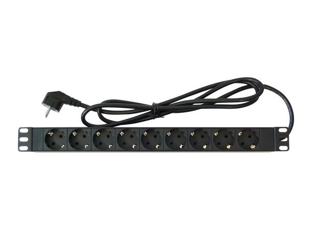 LinkIT 19" PDU 9xCEE 7/4 5M CEE 7/7 | no switch | 16A | 3600W | 1U 