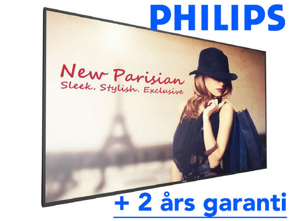 Philips HFL 5Y warranty 50"+ 