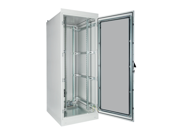 Lande IP55 Indoor 42U W800xD1000xH2000 | Grey | 1500kg | 19" 