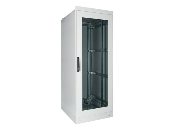 Lande IP55 Indoor 42U W800xD1000xH2000 | Grey | 1500kg | 19" 