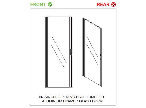 Lande DYNAmic BASIC 42U VCM W800xD800xH2010 | Glassdoor | Black 