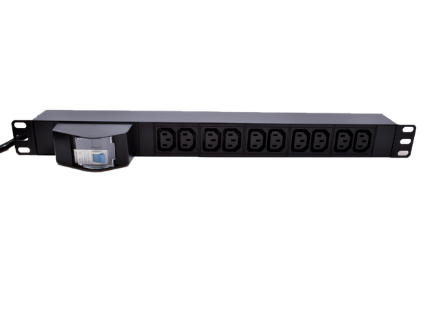 LinkIT 19" PDU 10 x C13 2m CEE 7/7 4000W 16A Circuit breaker 