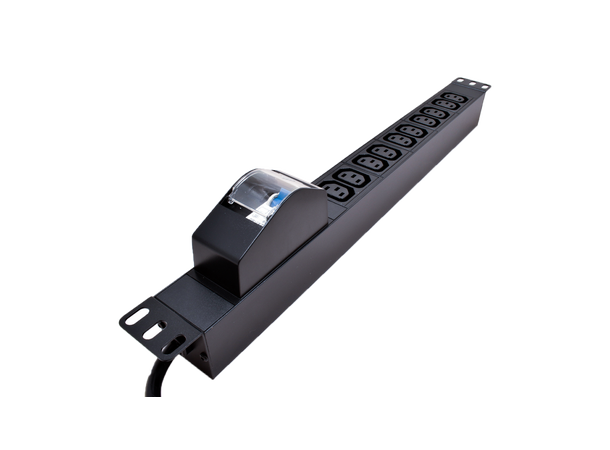 LinkIT 19" PDU 10 x C13 2m CEE 7/7 4000W 16A Circuit breaker 