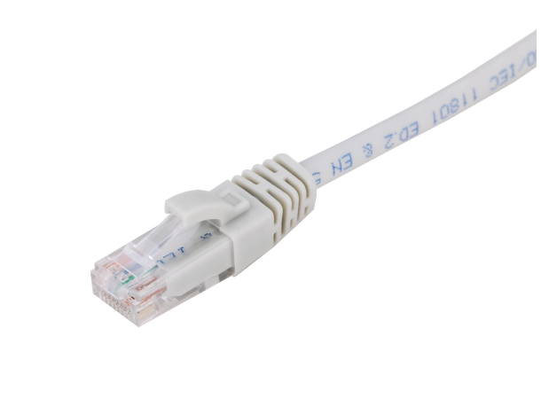 LinkIT U/UTP Patch Cat6a grey 0.5m AWG 24 | LSZH | Snagless 