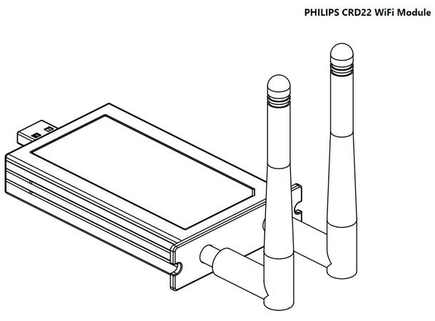 Philips Wi-Fi 5/6 + BT module For BDL3650Q/E and BDL4650D 