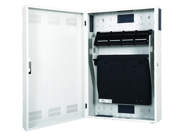 Lande Wall rack W600xD200 Grey 6U SLIMbox 19" W600 | 3+3U | H900 