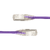 LinkIT F/UTP SlimPatch Cat6a lilla 2m AWG 28 | LSZH | Snagless | OD 4.7mm 