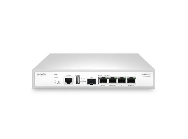 EnGenius FitXpress Gateway FitGateway6 | 1 SFP | 1 PoE+ | 4x GE 