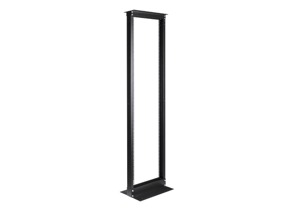 Lande DYNAframe 19'' 42U Black W530xD80 | 2 posts | D380 w/foot 