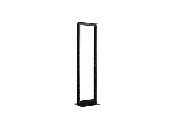 Lande DYNAframe 19'' 42U Black W530xD80 | 2 posts | D380 w/foot 