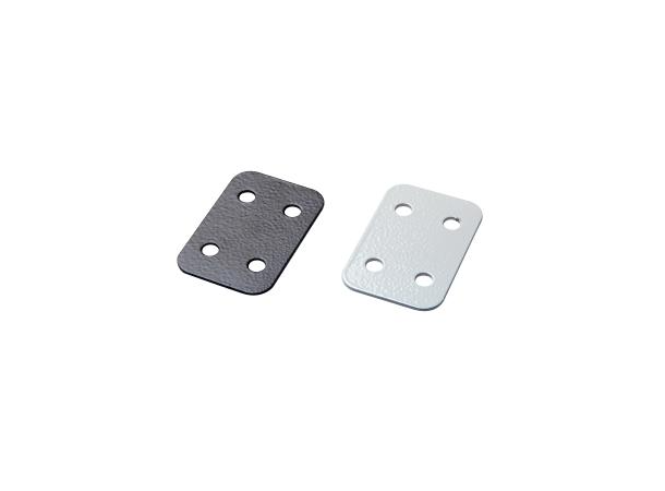 Lande Data Center Coupling Kits - Grey Coupling kit front-rear 76x50mm 