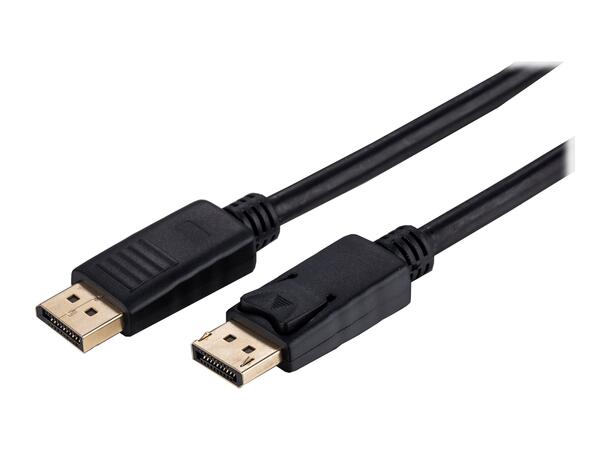 LinkIT Displayport cable v.1.2m-M 2 m 4K x 2K@60Hz 28 AWG Black version 1.2 