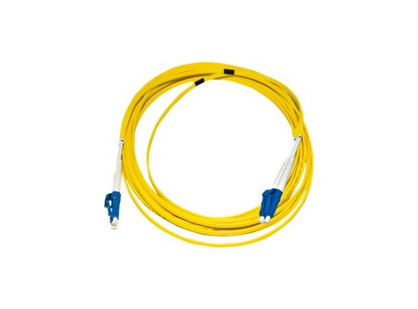 LinkIT fiber patch OS2 LC/LC 6m Duplex | SM | LSZH | Yellow 