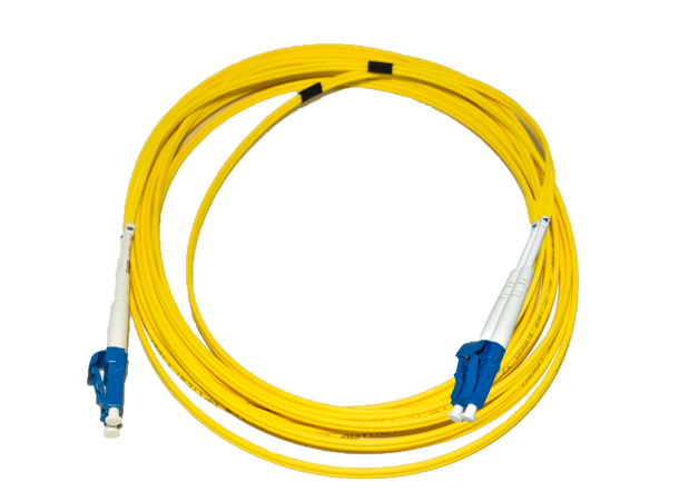 LinkIT fiber patch OS2 LC/LC 6m Duplex | SM | LSZH | Yellow 