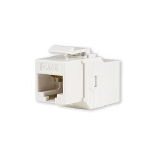 LinkIT Keystone Pass-through Cat.6 UTP For keystone panel | Female | White